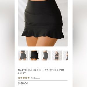 🖤Albion Swim Skirt